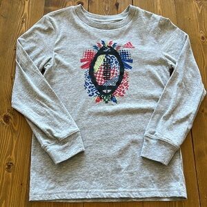 Adidas cotton boys long sleeve top, size 7